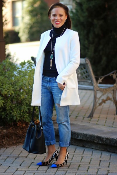 Long White Coat