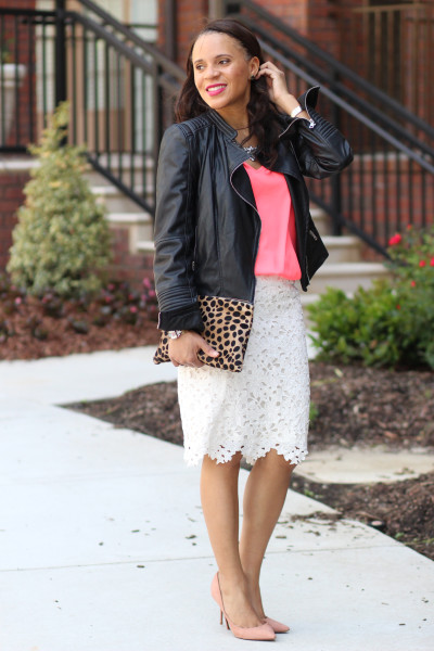 White Lace Skirt