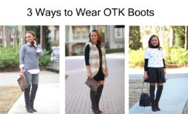 3 Ways to Wear Over the Knee Boots