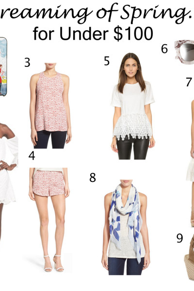 Spring Essentials Under $100