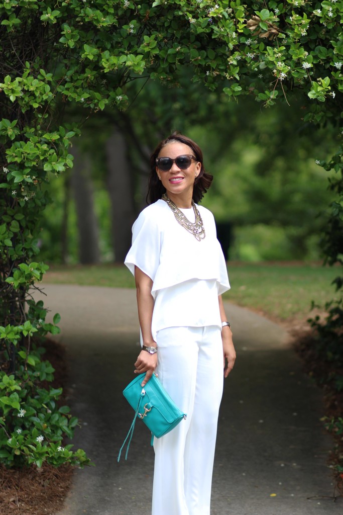 White Wide Leg Pants - Nicole to the Nines