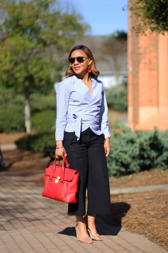 How to Style Wide Leg Pants if You're Petite